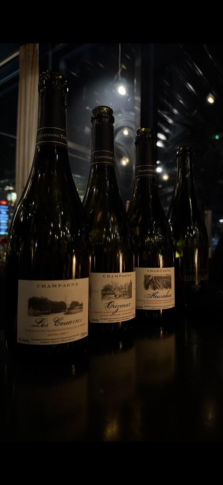 Champagneflasker fra Chartogne-Taillet